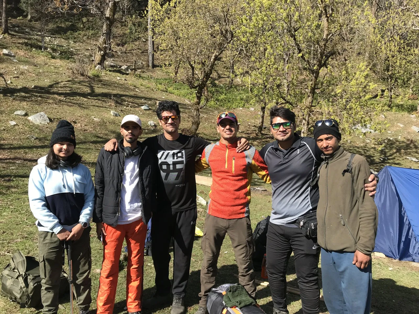 Our group at the trailhead