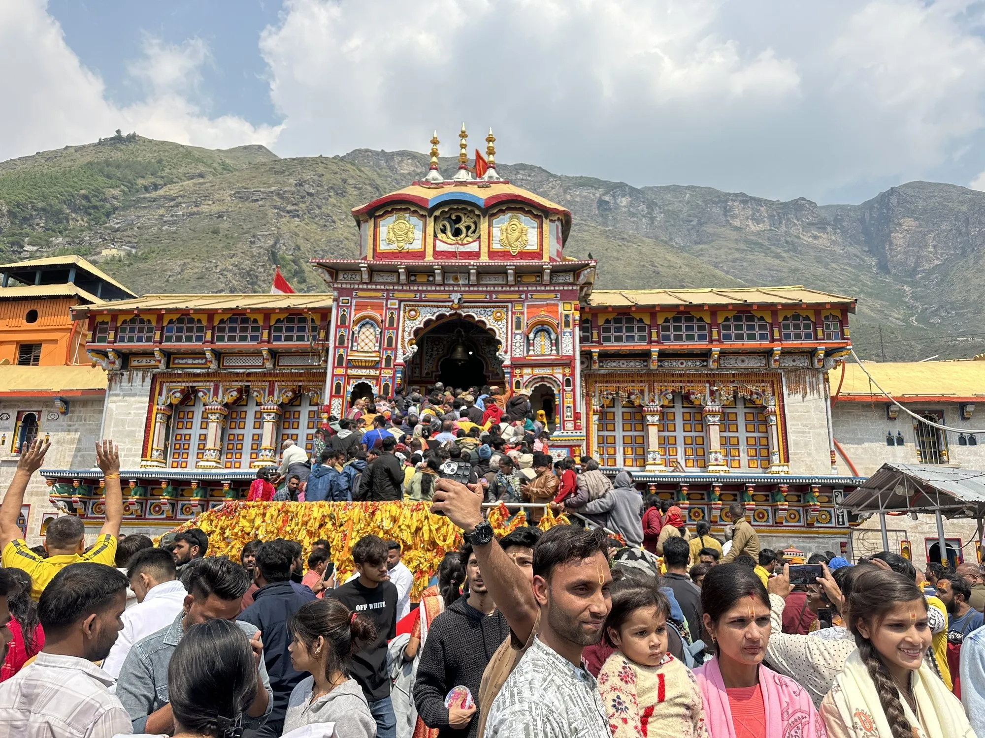 Badrinath Dham, the seat of Lord Vishnu