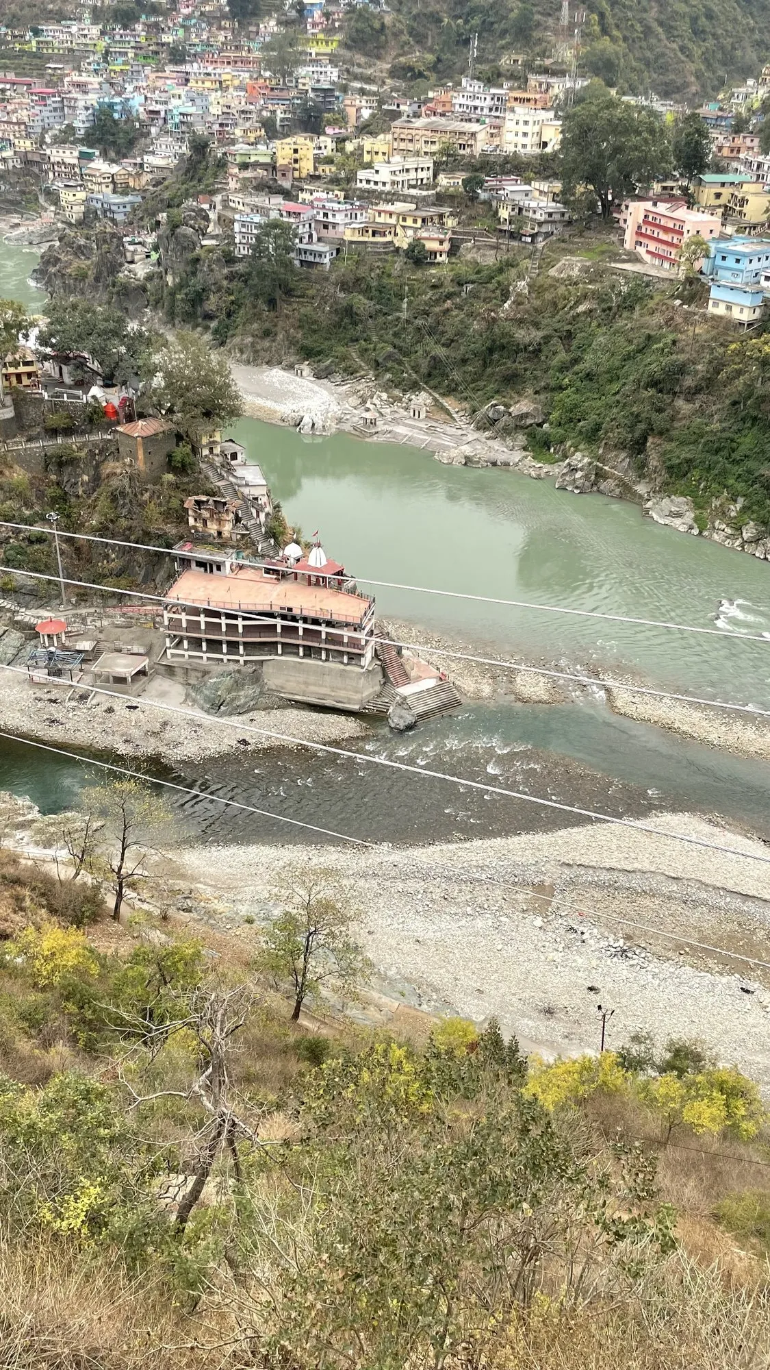 A river town on the road to Kedarnath