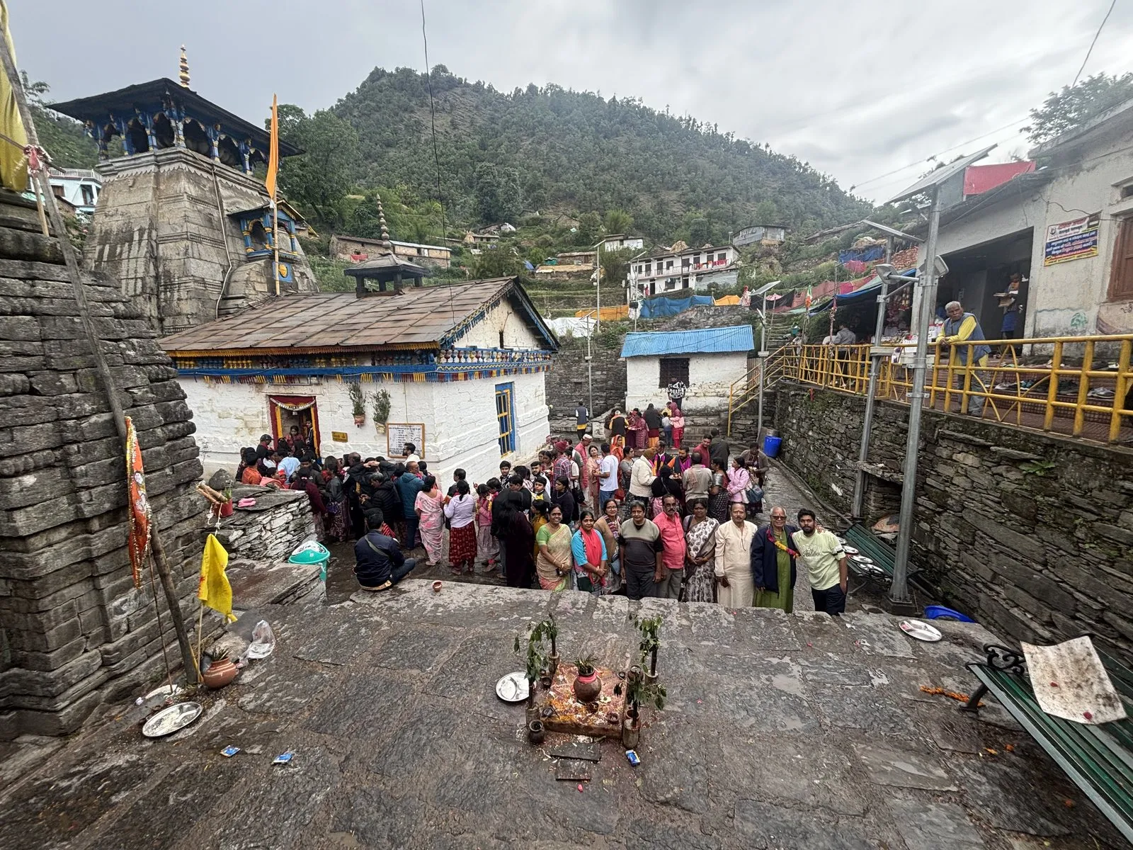The eternal fire at Triyuginarayan temple