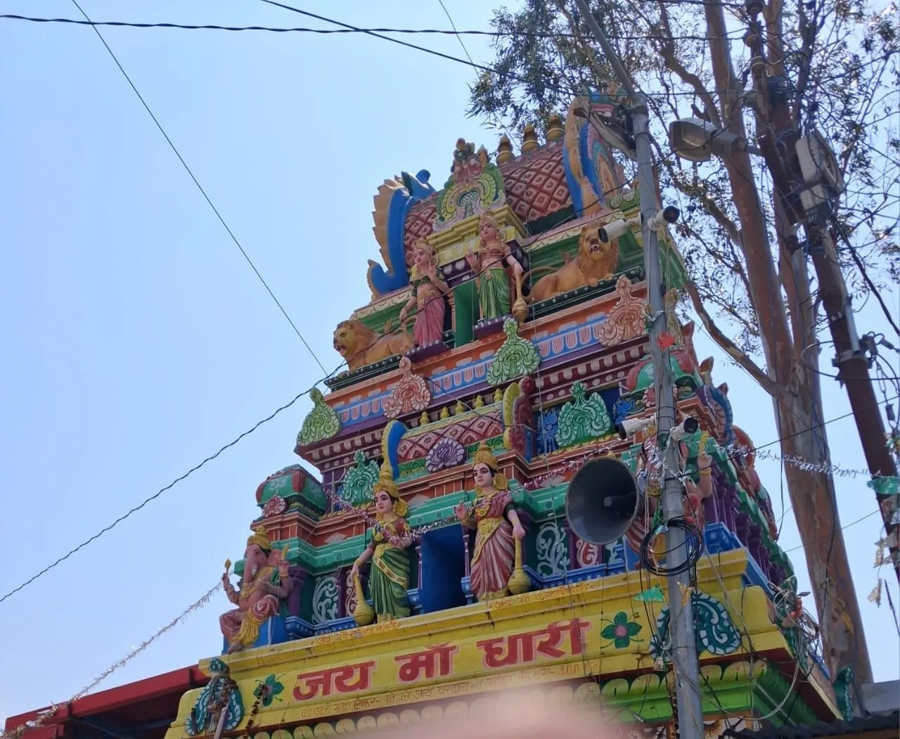 Dhari Devi temple on the Alaknanda