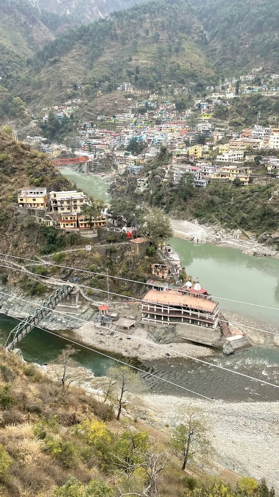 A river town on the road to Kedarnath